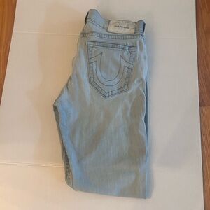 True Religion Light Wash Denim Jeans inseam 30